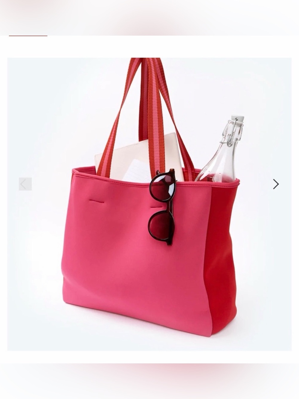Summer salt neoprene everywhere tote.  NWT